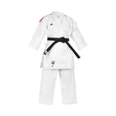 Karatepuku - Adidas - Shori Kata - WKF, Valkoinen/Punainen