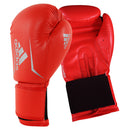 Nyrkkeilyhanskat - Adidas - Speed 50 - Punainen/Hopea