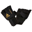 Sisähanskat - Adidas - Quick Wrap Glove - Musta/Kulta