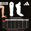 Karate Jalka- ja säärisuojat - Adidas - WKF Gen2, Punainen