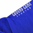 BJJ-puku - Ground Game - Spartan - Lasten, Sininen