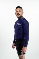 Rash Guard - Nippon Sport - 'Classic' - Pitkähihainen - Purppura
