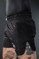 Muay Thai shortsit - Nippon Sport - Musta