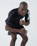 Rash guard - Kingz - Kore - Lyhythihainen, musta