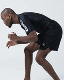 Rash guard - Kingz - Kore - Lyhythihainen, musta