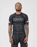 Rash guard - Kingz - Acid Wash - Lyhythihainen