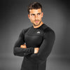 Rash Guard - Venum - G-Fit Air - Pitkähihainen, Musta