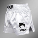 Muay Thai-Shortsit -  Venum - Classic, Valkoinen/Musta