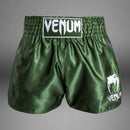Muay Thai Shortsit - Venum - Classic, Khaki/Valkoinen