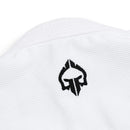 BJJ Gi - Ground Game - Spartan - Valkoinen