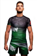 Rash Guard - TOP TEN - 'PRISM' - Vihreä