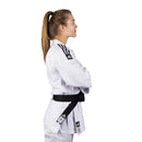 IJF Adidas judopuku - Red Label judo gi Champion 2.0 - Slim Fit - Valkoinen