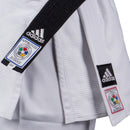 IJF Adidas judopuku - Red Label judo gi Champion 2.0 - Slim Fit - Valkoinen