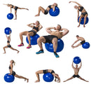Treenipallo - Tunturi - Gymball - 75 cm - Musta