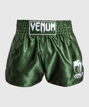 Muay Thai Shortsit - Venum - Classic, Khaki/Valkoinen