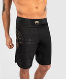 Fightshorts - Venum - 'Santa Muerte Dark Side' - Black-Brown