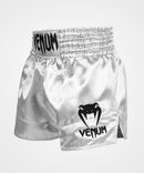 Muay Thai-Shortsit - Venum - 'Classic' - Hopea-Musta