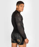Rashguard - Venum - 'Santa Muerte Dark Side' - Pitkähihainen - Musta/Ruskea