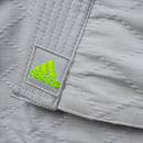 Judogi - Adidas - Quest J690 - Valkoinen/Keltainen