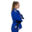 IJF Adidas judopuku - Red Label judo gi Champion 2.0 - Regular Fit - Sininen