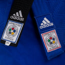 IJF Adidas judopuku - Red Label judo gi Champion 2.0 - Slim Fit - Sininen