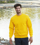Collegepaita - Fruit of the Loom - 'Crewneck' - Harmaa
