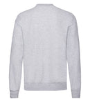 Collegepaita - Fruit of the Loom - 'Crewneck' - Harmaa