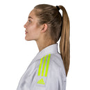 Judogi - Adidas - Quest J690 - Valkoinen/Keltainen