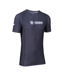 Rashguard - Tatami Fightwear - Impact - Lyhyt hihainen - Harmaa