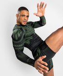 Rash Guard - Venum Nakahi -  Pitkä hihainen - Musta/Khaki