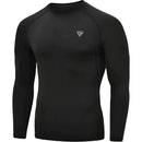 Rash Guard - RDX - 'T15' - Pitkähihainen - Musta