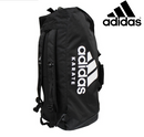 Treenilaukku - Adidas - '2 in 1' - Musta-Valkoinen - Karate