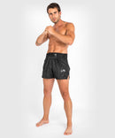 Muay Thai Shortsit - Venum - Classic, Musta/Musta