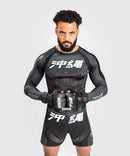 Rash guard - Venum - Okinawa 3.0 - Pitkä hihainen - Musta / Punainen