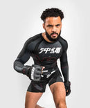 Rash guard - Venum - Okinawa 3.0 - Pitkä hihainen - Musta / Punainen