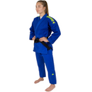 Judogi - Adidas - Quest J690 - Sininen/Keltainen