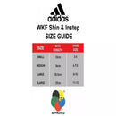 Karate Jalka- ja säärisuojat - Adidas - WKF - Sininen
