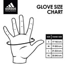 Painonnostohanskat - Adidas - Gloves Performance -  Musta/Harmaa