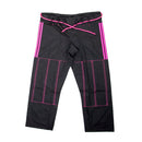 BJJ Puku - Adidas - Contest 2.0 IBJJF - Musta - Pinkit raidat