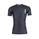 Rash Guard - Tatami Fightwear - 'Kanagawa' - Lyhythihainen - Musta