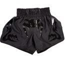 Muay Thai-Shortsit - Venum - 'Inferno' - Musta