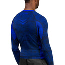 Rashguard - Hayabusa - 'Arrow Ranked' - Pitkähihainen - Sininen
