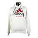 Karate Huppari - Adidas huppari - Valkoinen