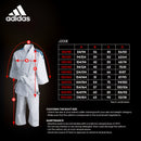 Judopuku - Adidas - Evolution Judogi - Valkoinen