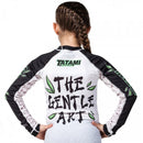 Rashguard - Kids Gentle Panda - Tatami - Pitkähihainen - Valkoinen