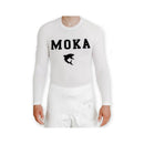 Moka - Pitkähihainen Rashguard - Valkoinen