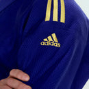 Adidas judo gi - Champion 2.0 - IJF Red Label - Slim Fit - Sininen/Keltainen