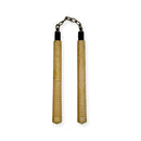 Harjoitusase - Nippon Sport - 'Nunchaku' - Valkoinen - Ketjulla