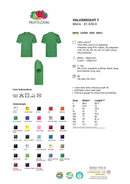 T-paita - Fruit of the Loom - 'Valueweight T' - Lightpink