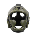 Nyrkkeilykypärä - Venum - 'Elite' - Khaki-Maasto